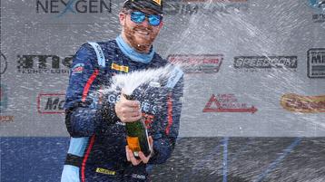 Mike Skeen Returns to Victory Lane in CUBE 3 Architecture TA2 Series, Leads M1 Racecars Podium Sweep at Road America